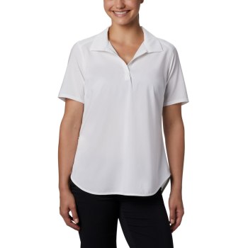 Columbia Polo Dames, Place To Place Short Sleeve Sun Wit, 91HCVUBYD